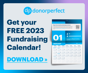 2023 Fundraising Calendar image ad