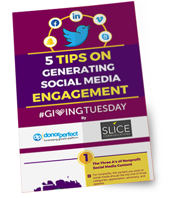 5 Tips on Generating Social Media Engagement Infographic download ad