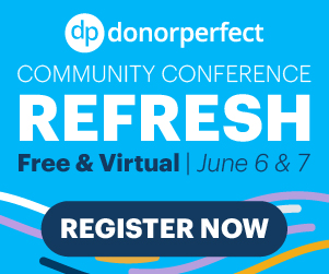 DonorPerfect Community Conference - REFRESH - banner ad