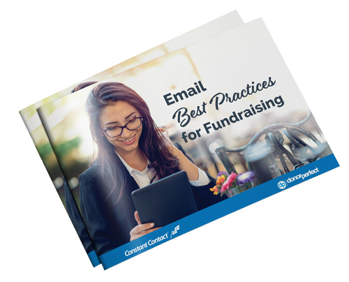 DonorPerfect Resource: 
 Email Best Practices Ebook Mockup