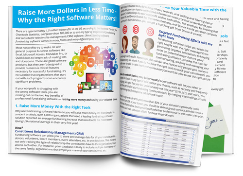 DonorPerfect Resource: Why fundraising software ebook mockup
