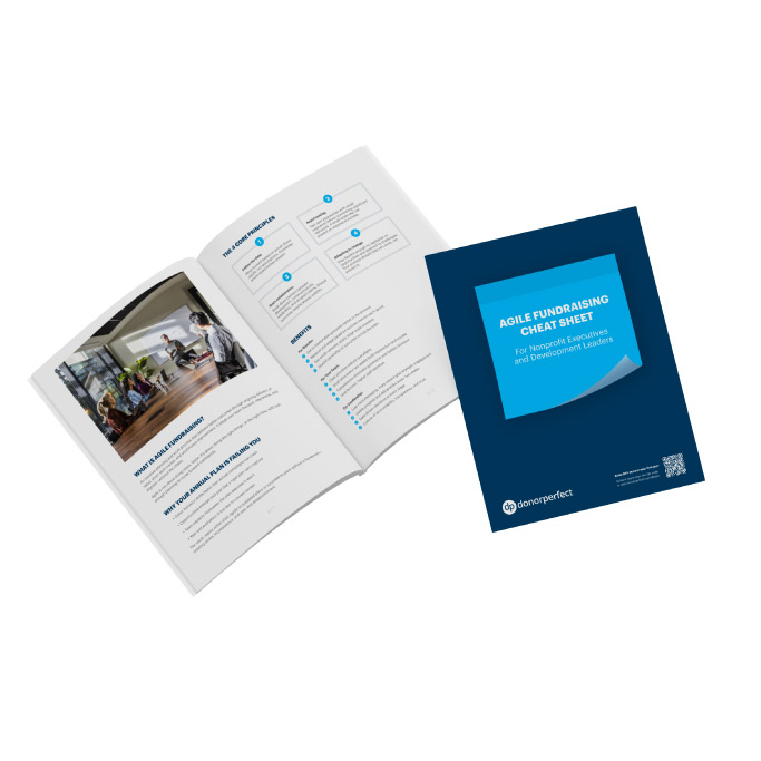Agile Fundraising Cheat Sheet Mockup
