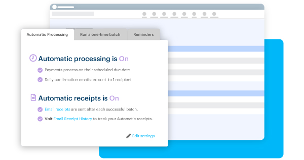 Automatic processing screenshot