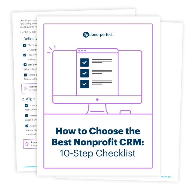 buyer's guide checklist mockup