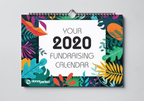 Your 2020 Fundraising Calendar - Free from DonorPerfect