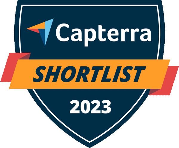 Capterra Shortlist 2023 Badge