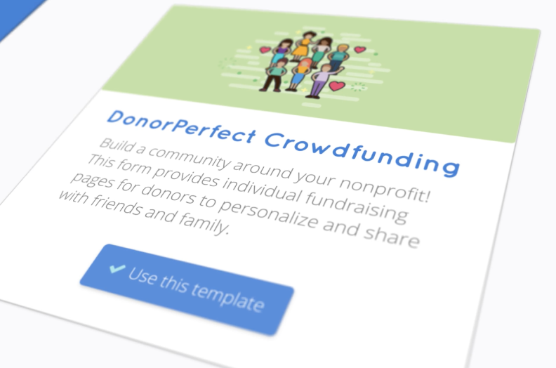 Crowdfunding Social Network Fundraising