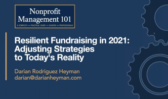 Resilient Fundraising in 2021: Adjusting Strategies to Today's Reality