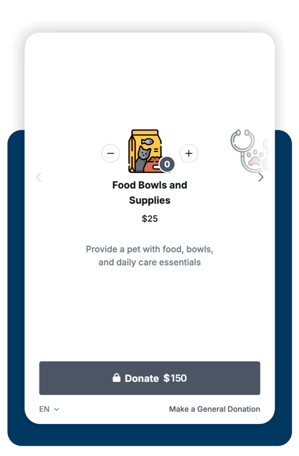 givecloud donation form