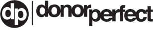 DonorPerfect Black Logo for 2020 Fundraising Calendar