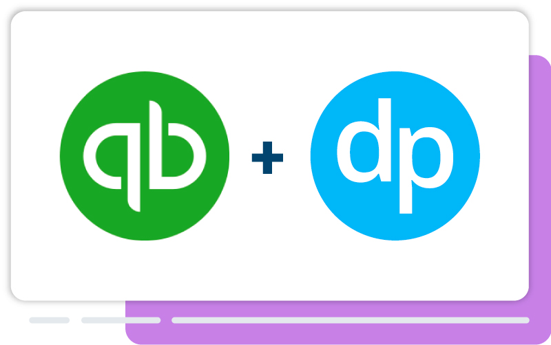 Quickbooks and DonorPerfect logos