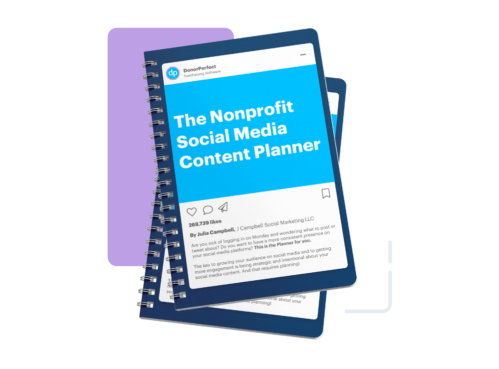 The Nonprofit Social Media Content Planner image ad