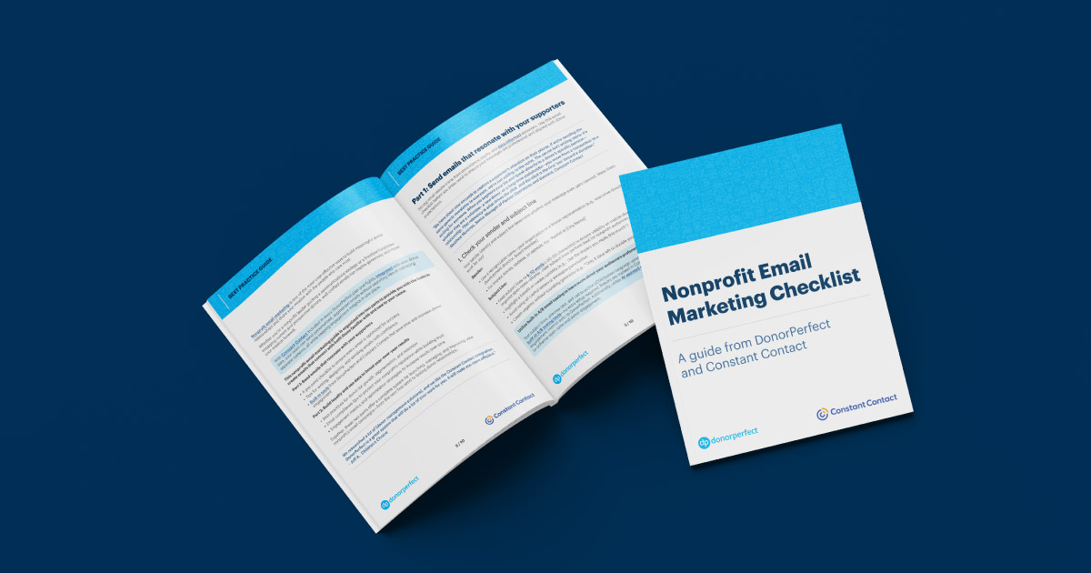 Nonprofit Email Marketing Checklist