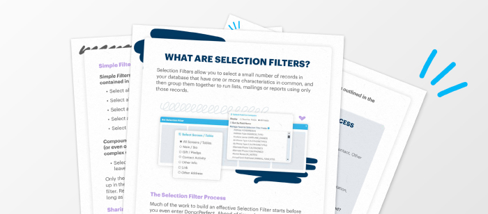 Selection Filters Handout image ad