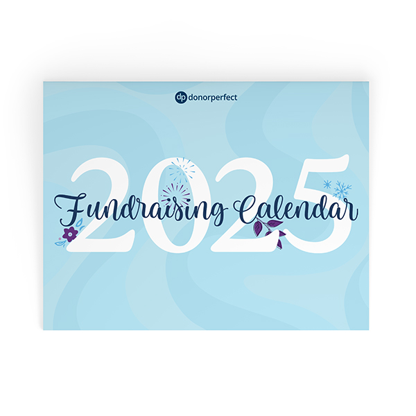 2025 Fundraising Calendar 