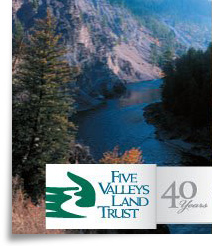 Five valley Land Trust logo