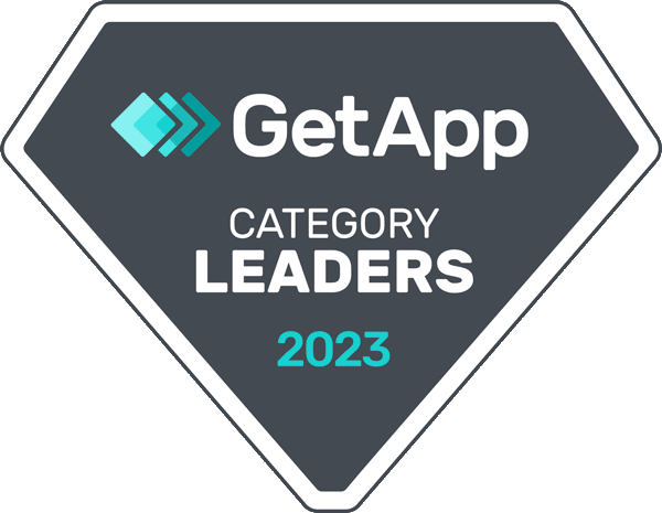 GetApp Category Leaders 2023 Badge