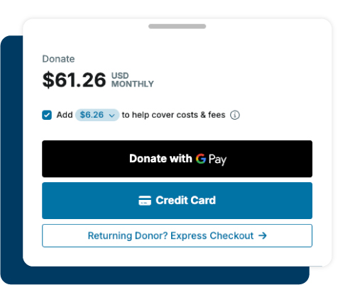 Givecloud payment options