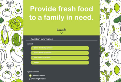 DonorPerfect Online Forms Example