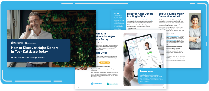Discover Major Donors