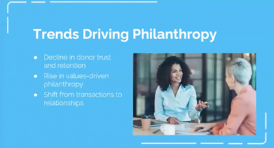 Major Gifts with Meaning Building Trust Through Human-Centered Fundraising