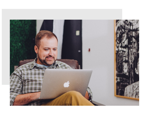 Man updating GiveCloud Profile