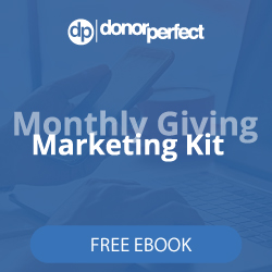 monthly giving marketing kit