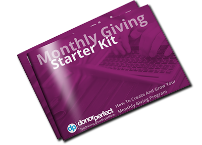 monthly giving starter kit