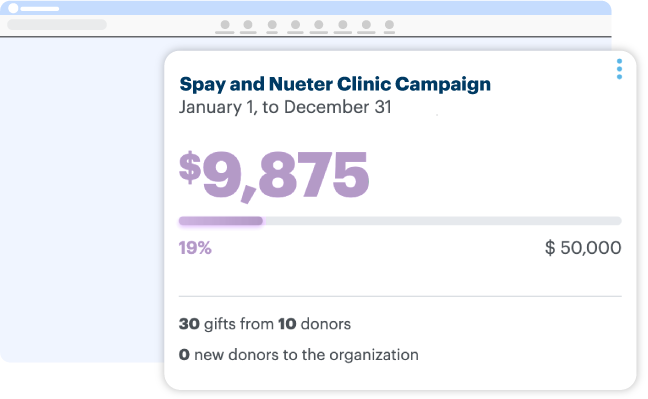 Nonprofit CRM Fundraising List Segmentation and Reporting Screenshot