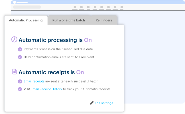 Automatic Donation Processing and Donation Receipting CRM Feature Screenshot
