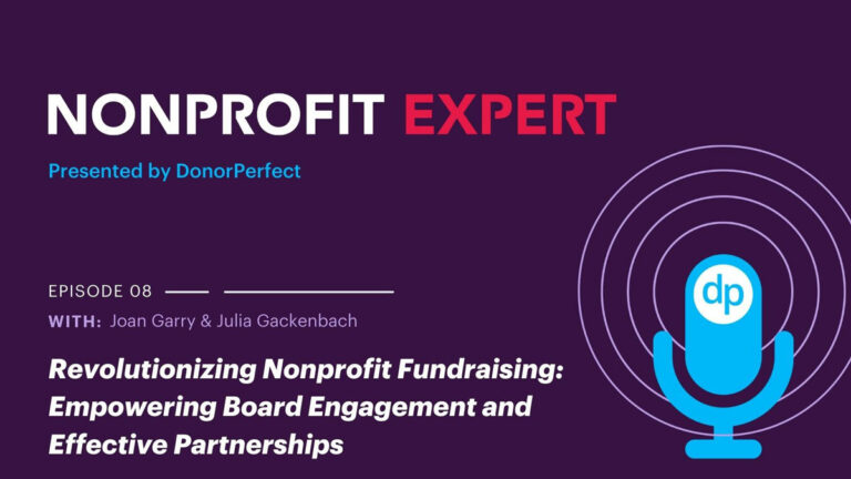 Revolutionizing Nonprofit Fundraising: Empowering Board Engagement and Effective Partnerships with Joan Garry