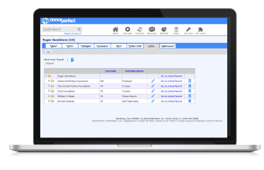 DonorPerfect Fundraising Software Donor Management Screenshot