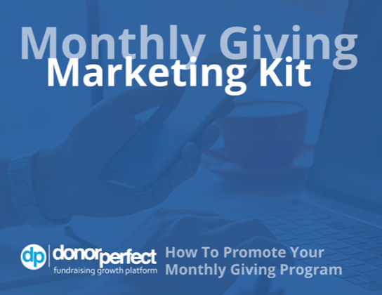 Monthly Giving Marketing Kit