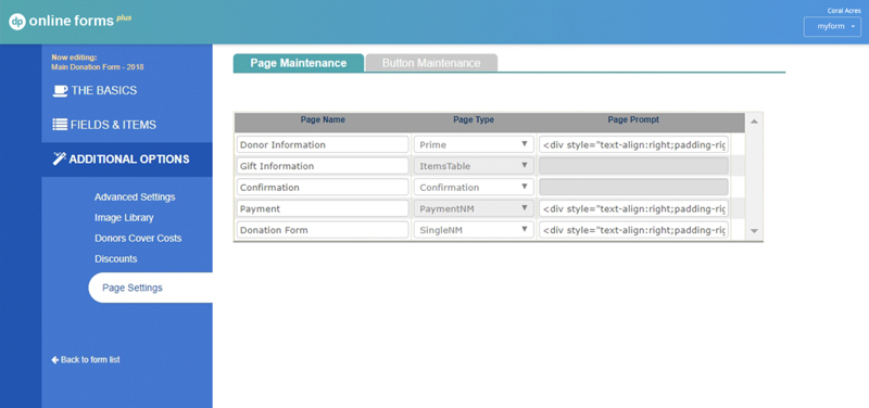 Renaming a Form's Express to Expand Payment Options