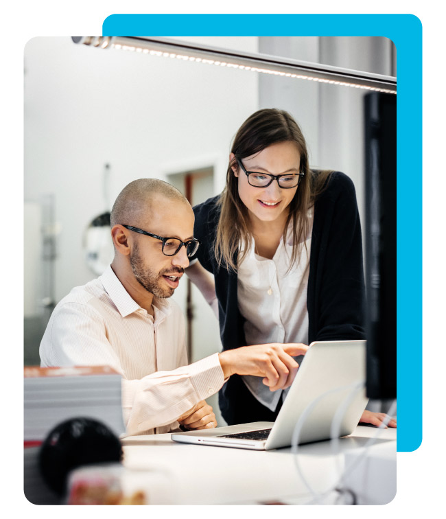 two people planning their fundraising strategy