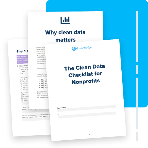 The clean Data Checklist for Nonprofits