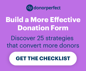 Donation Form Checklist ad