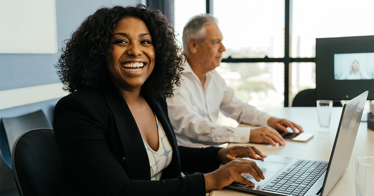 nonprofit employees working to find a new CRM