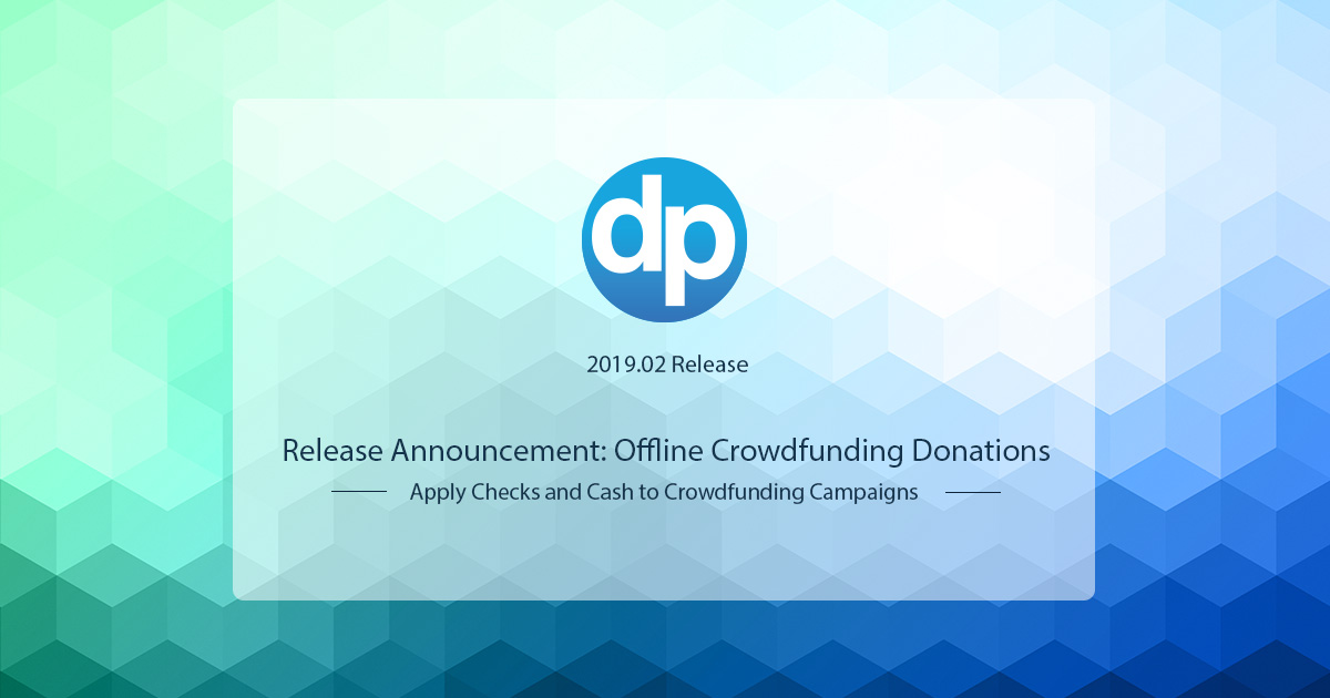 Track your Crowdfunding campaign’s impact! Learn how you can apply offline donations, like checks or cash, to your crowdfunding campaigns in DonorPerfect.