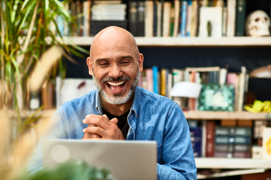 Donor excited about his donation match