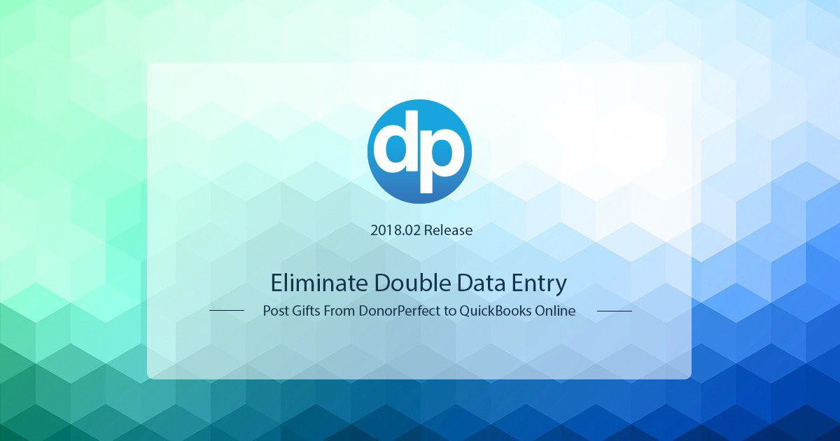 Eliminate double data entry to your nonprofit accounting software. Post gifts from DonorPerfect to QuickBooks Online seamlessly.