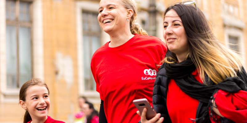 women running