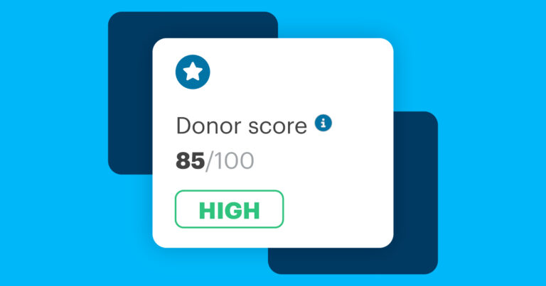 Donor Score DonorPerfect