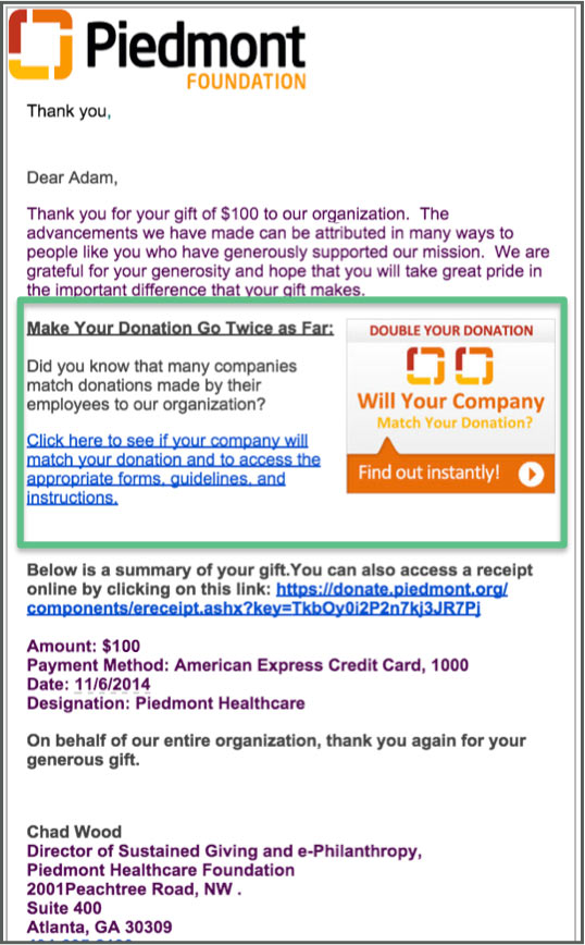 How to Promote Matching Gifts (and Other Best Practices!) - Fundraising  Letters Blog