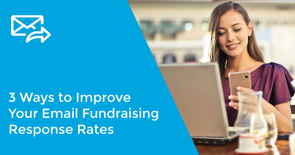 Email’s impact as a virtual  fundraising tool is growing.  Learn about three ways you can optimize your email fundraising efforts: