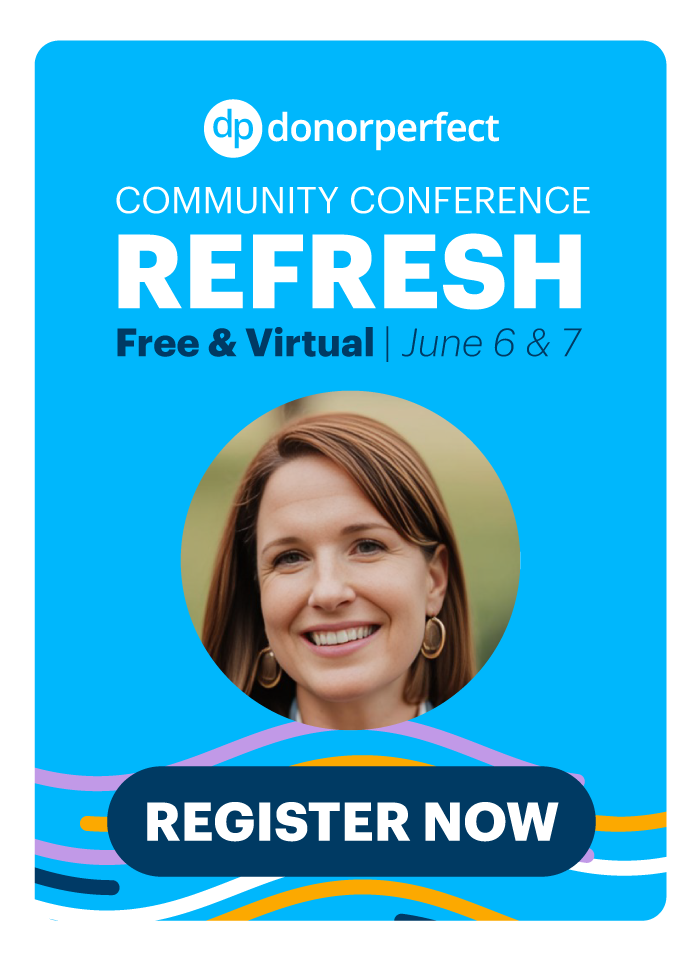 DonorPerfect Community Conference Free & Virtual June 6th & 7th, register now!
