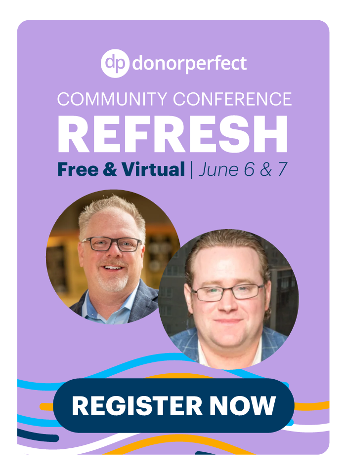 DonorPerfect Community Conference Free & Virtual June 6th & 7th, register now!