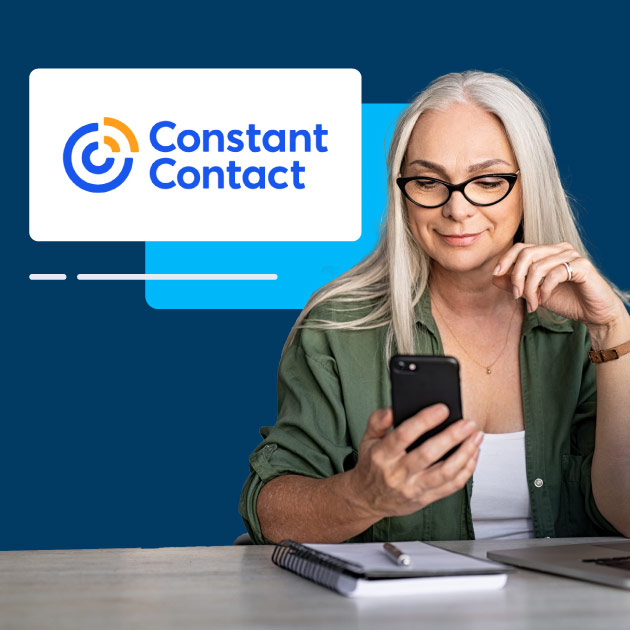 woman reading a communication from her favorite nonprofit