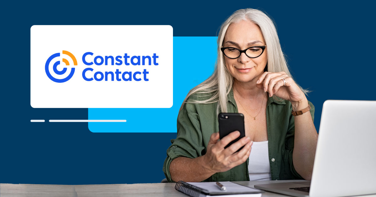 woman reading a communication from her favorite nonprofit