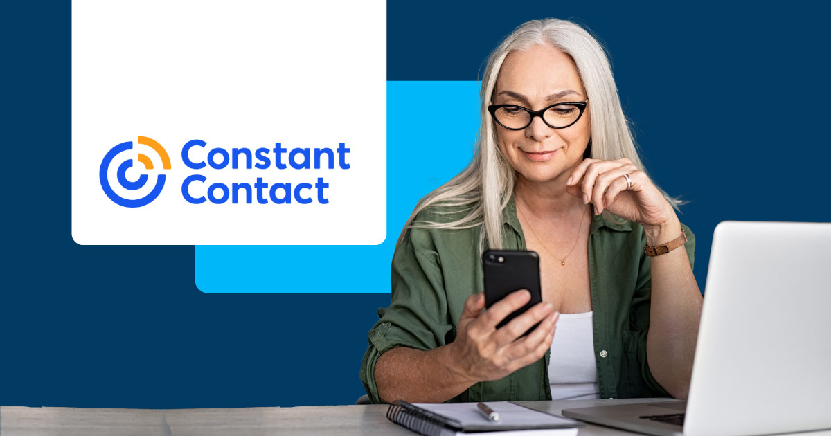 woman reading a communication from her favorite nonprofit